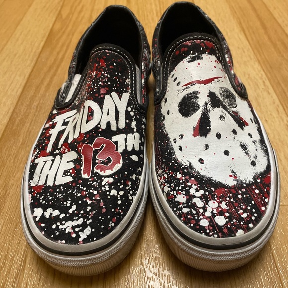 **SOLD** Friday The 13th J Voorhees Vans Edition - Picture 1 of 8